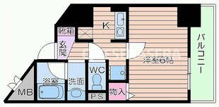 ラナップスクエア東梅田の物件間取画像